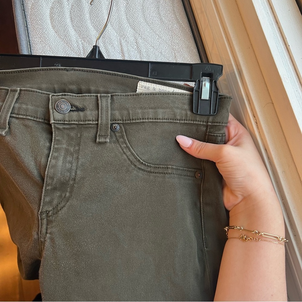 Rag and bone khaki jeans size 28